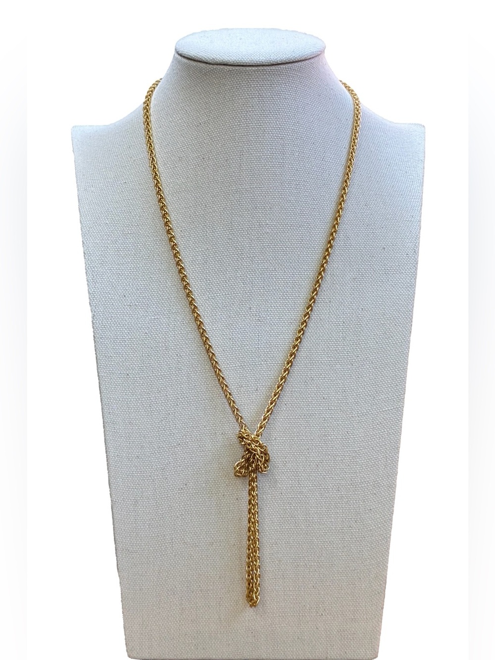 Classic 75% Gold Rope Chain Necklace for Women
